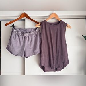 Under Armour Play Up Twist Shorts and Tank Set